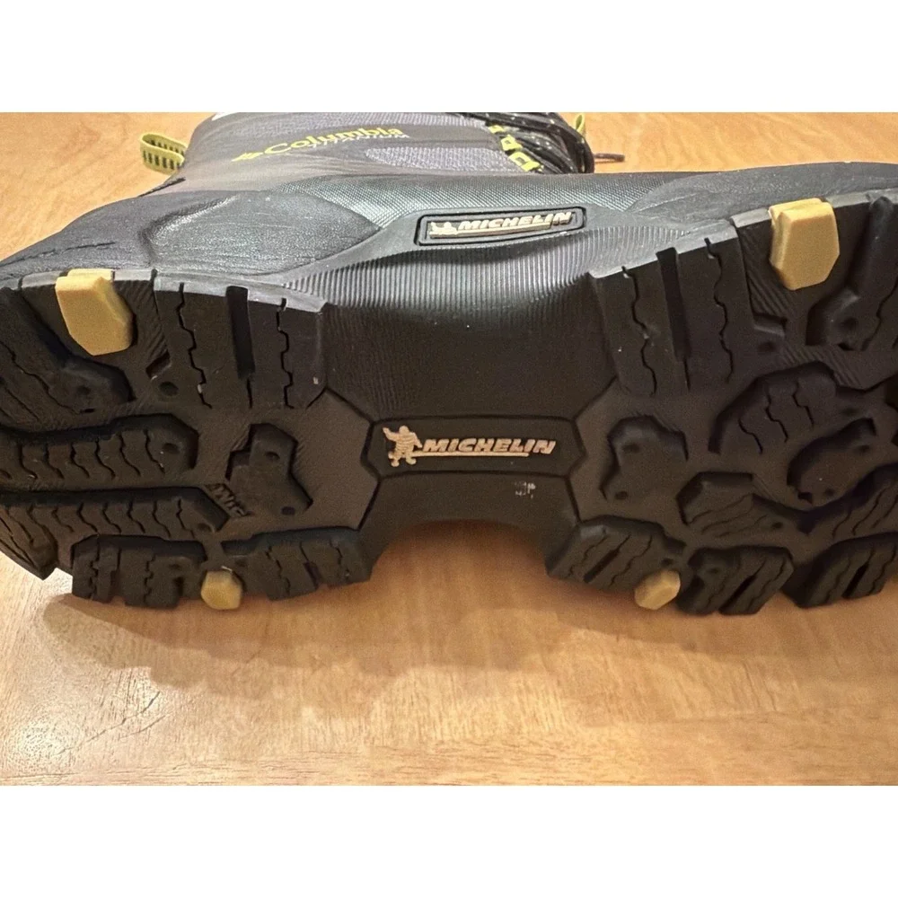 Columbia Titanium OutDry 600g Michelin Winter Boots Mens Size 9 Insulated